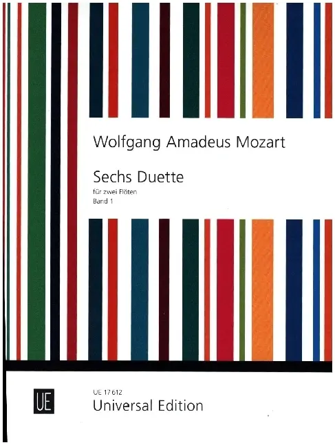 Cover: 9783702413231 | 6 Duette.Bd.1 | Band 1: Duette 1-3. Band 1. 2 Flöten. Solostimme.