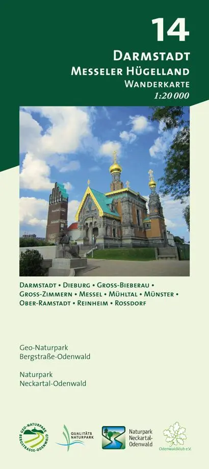 Cover: 9783947593231 | Darmstadt - Messeler Hügelland | Bergstraße-Odenwald (u. a.) | 2 S.