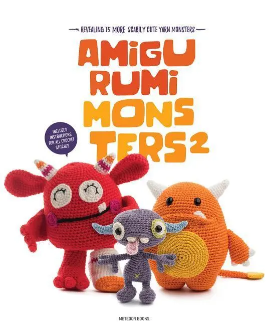 Cover: 9789491643231 | Amigurumi Monsters 2 | Revealing 15 More Scarily Cute Yarn Monsters