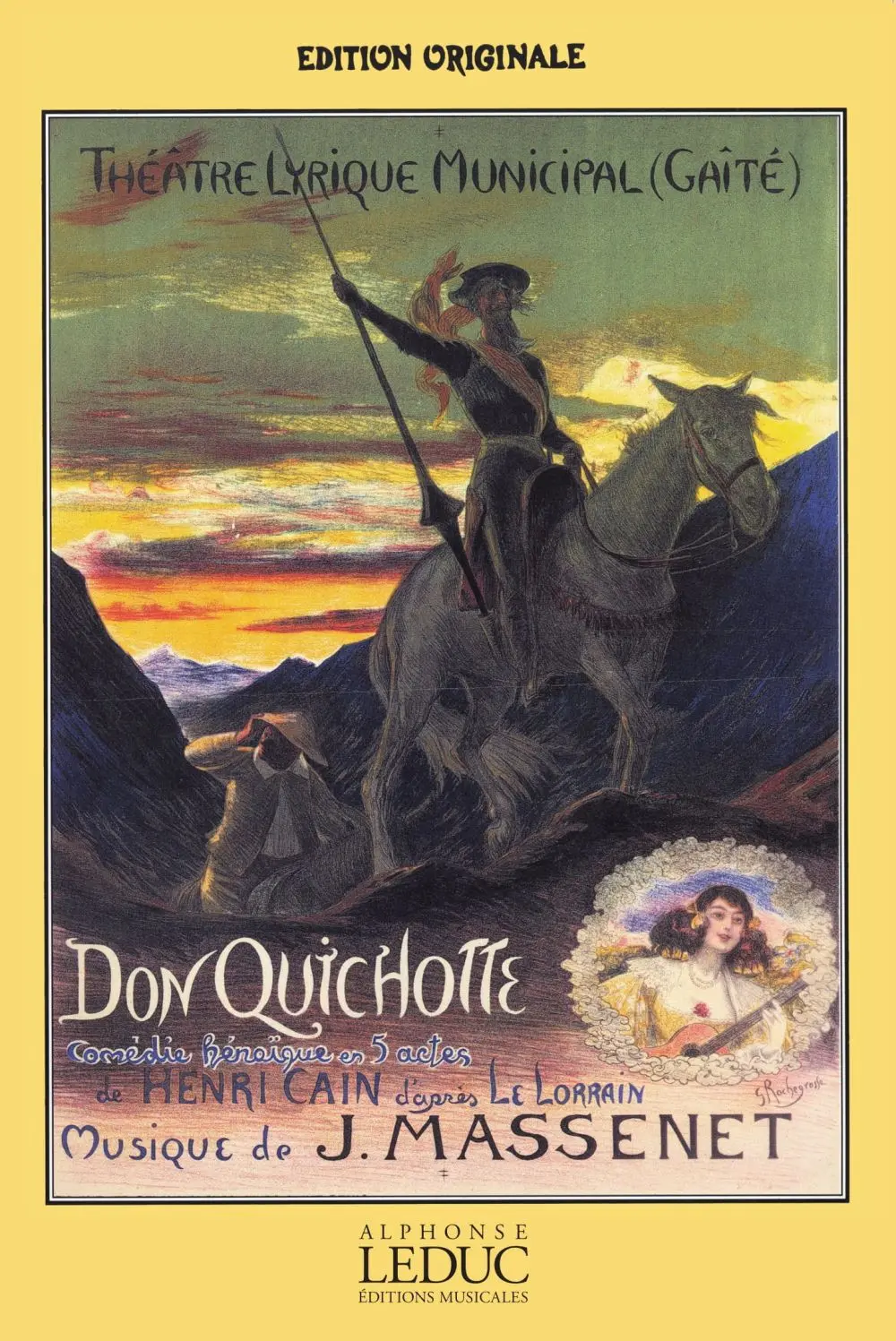 Cover: 9790047253231 | Don Quichotte - Chant et Piano | Francais/Anglais | Jules Massenet