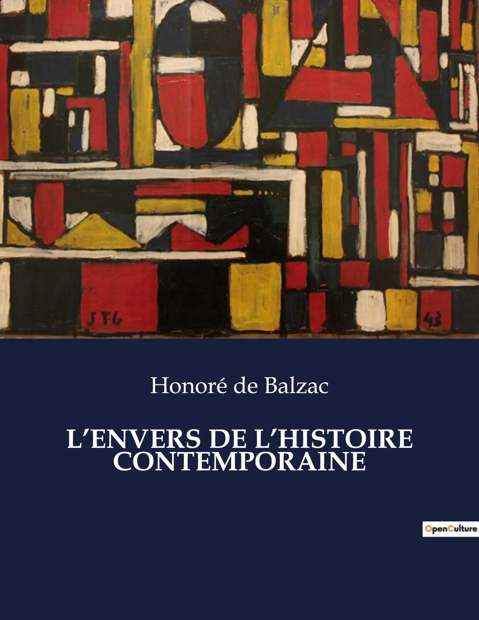Cover: 9791041973231 | L'ENVERS DE L'HISTOIRE CONTEMPORAINE | Honoré de Balzac | Taschenbuch