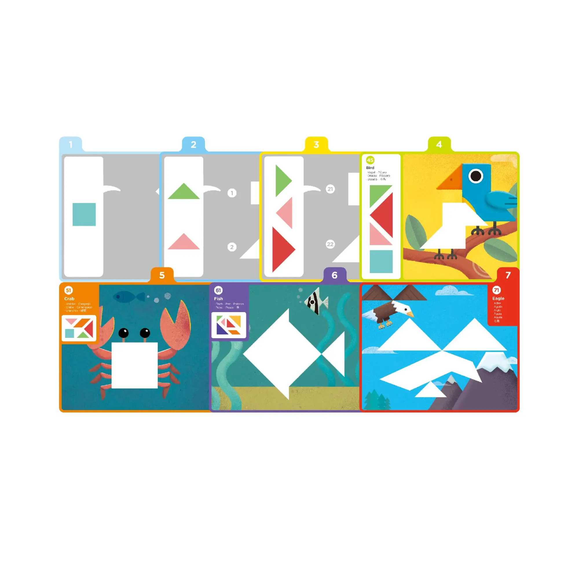 Bild: 9352801003331 | Magnetisches Tangram - Starter Kit | Deutsch | 2022