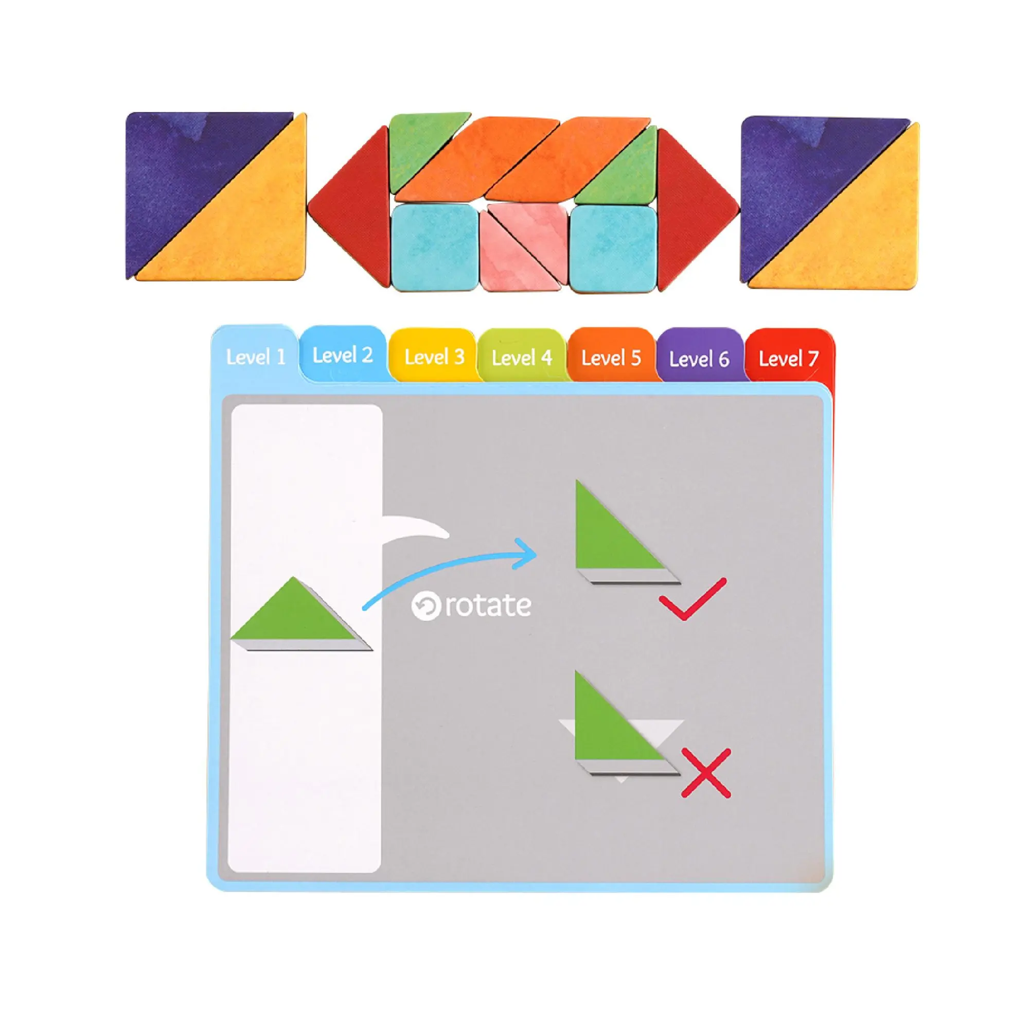 Bild: 9352801003331 | Magnetisches Tangram - Starter Kit | Deutsch | 2022