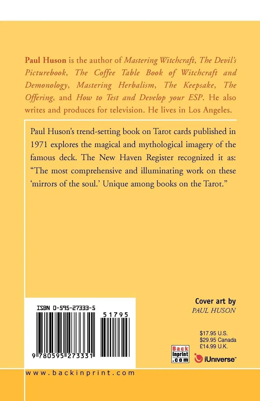 Rückseite: 9780595273331 | The Devil's Picturebook | Paul Huson | Taschenbuch | Englisch | 2003