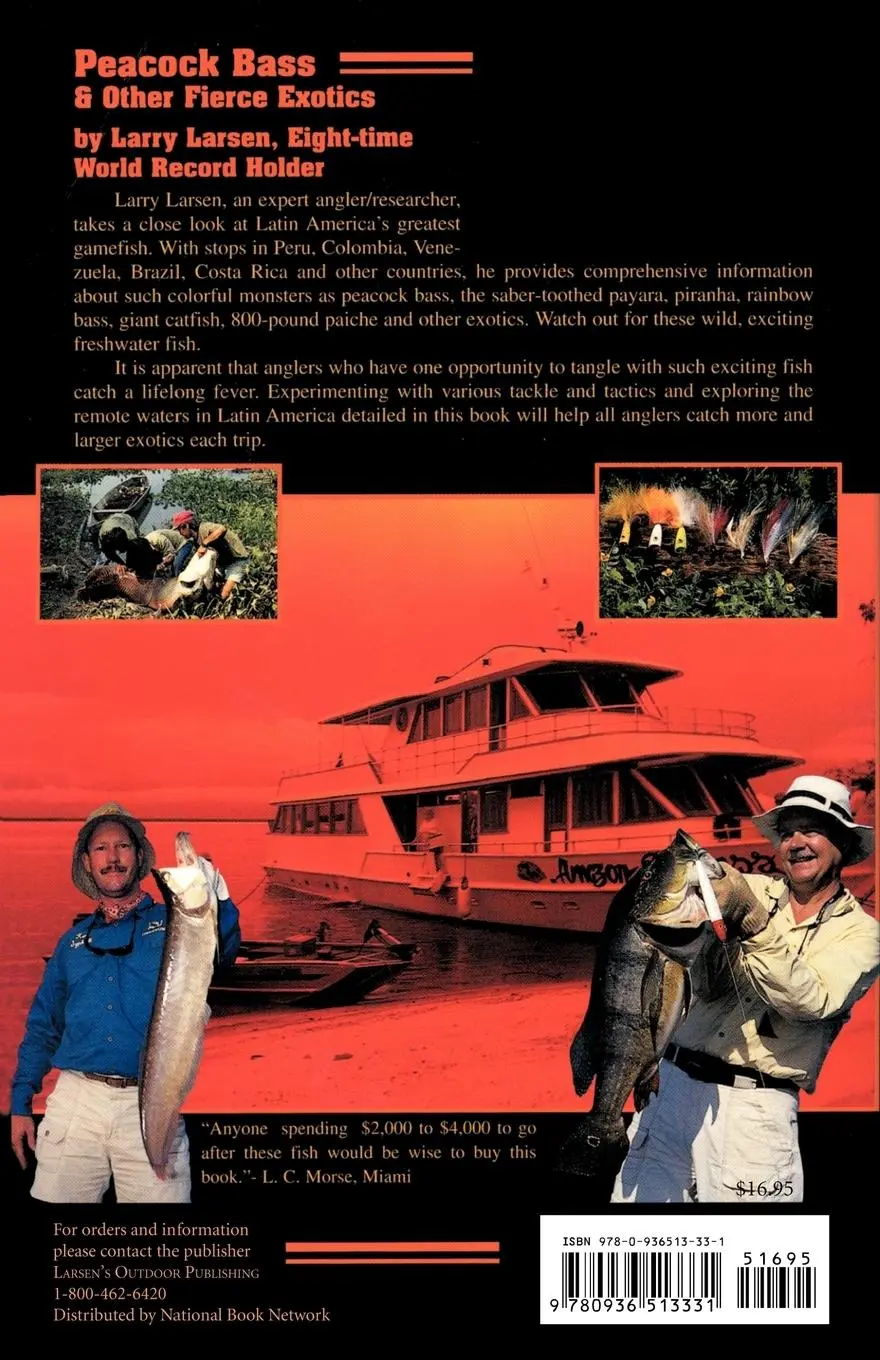 Rückseite: 9780936513331 | Peacock Bass &amp; Other Fierce Exotics | Larry Larsen | Taschenbuch