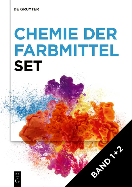 Cover: 9783110693331 | [Set Chemie der Farbmittel, Band 1+2] | Ingo Klöckl | Buch | 1294 S.