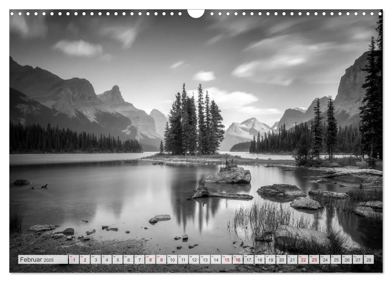 Bild: 9783383873331 | Monochrome Wonders (Wandkalender 2025 DIN A3 quer), CALVENDO...