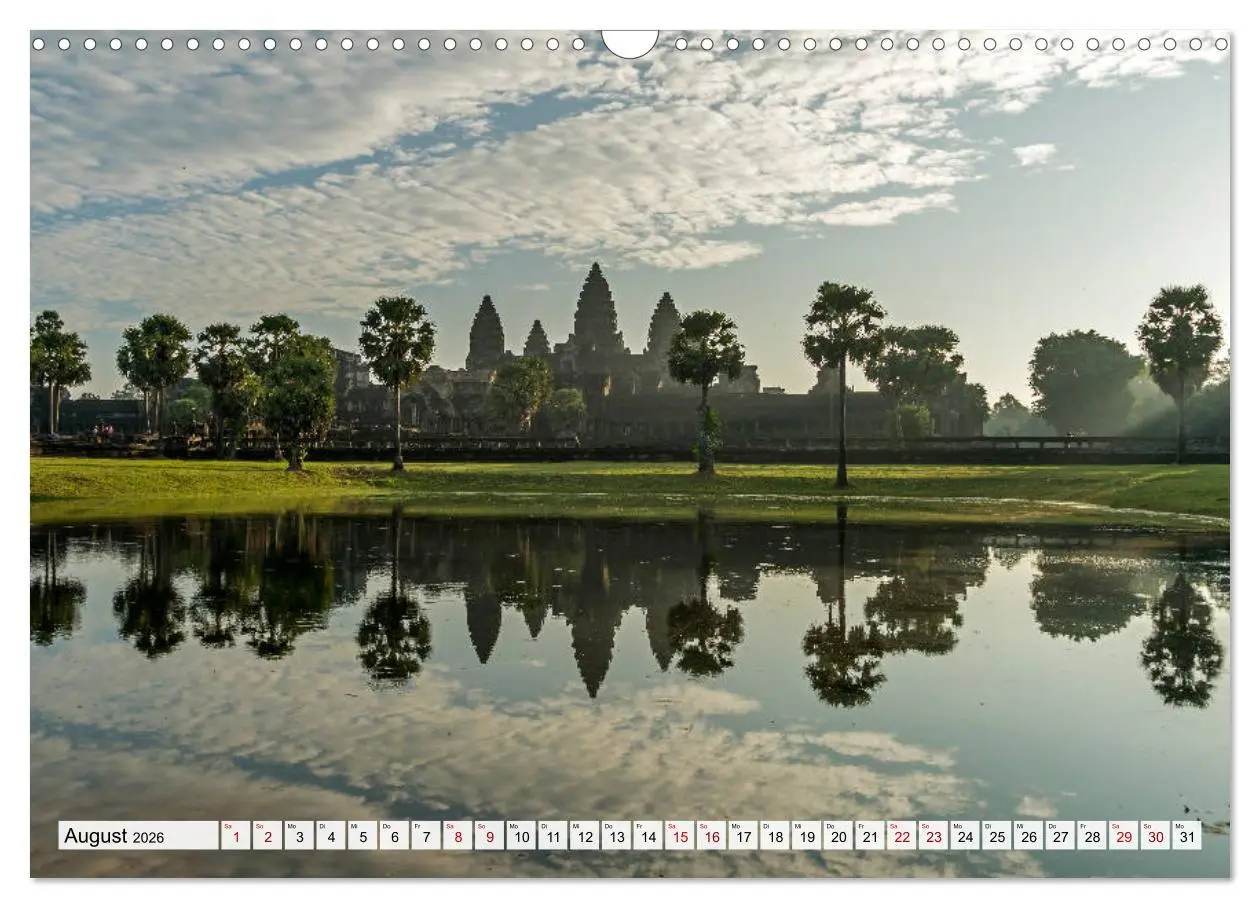 Bild: 9783457813331 | Königreich Kambodscha (Wandkalender 2026 DIN A3 quer), CALVENDO...