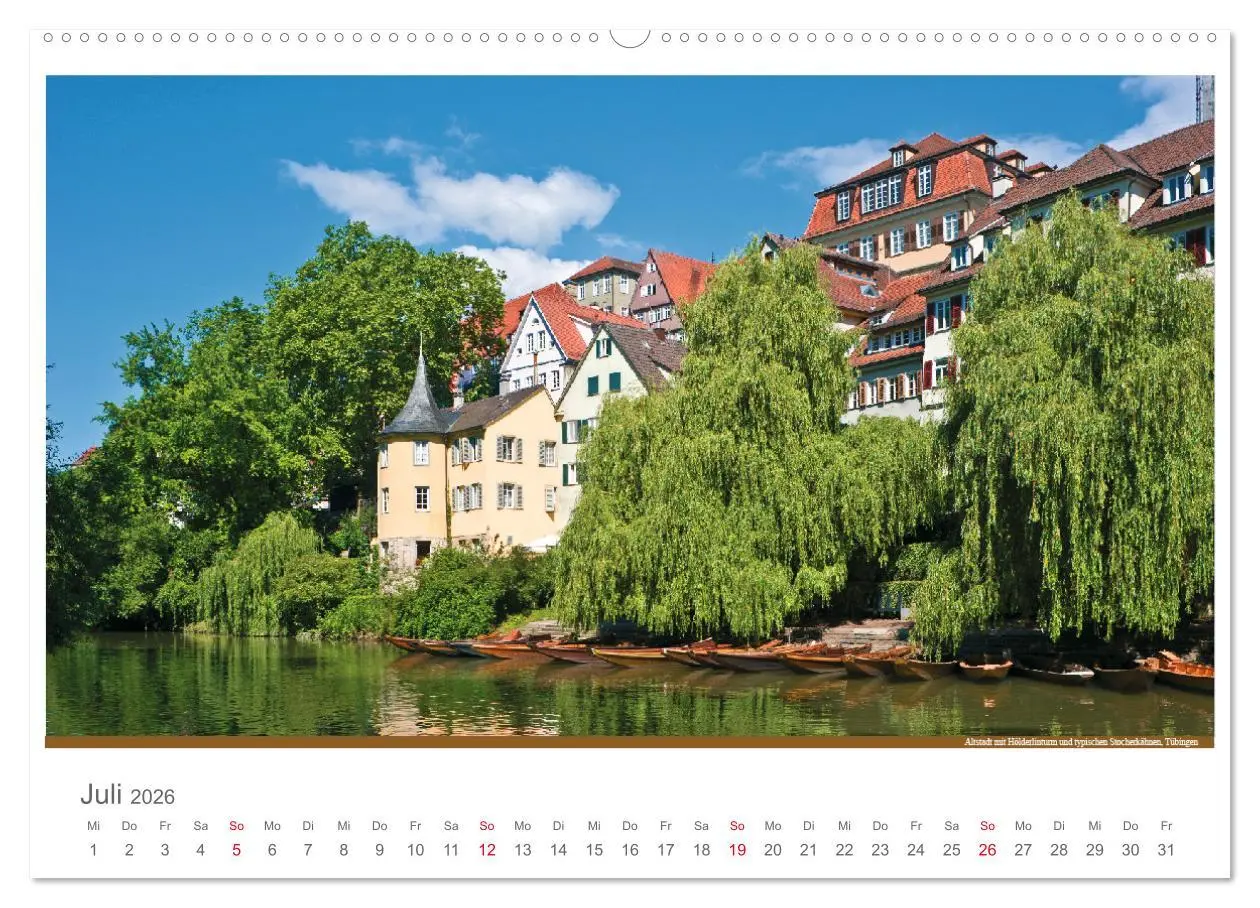 Bild: 9783516213331 | Der Neckar - Unterwegs in Deutschland (Wandkalender 2026 DIN A2...
