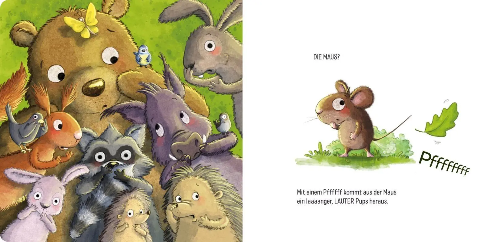 Bild: 9783551173331 | Die kleine Pupsmaus | Reimgeschichte mit Kichergarantie ab 2 | Höck