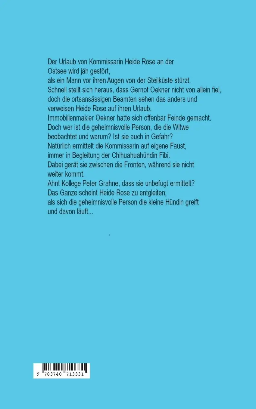 Rückseite: 9783740713331 | Tod an der Steilküste | Andrea Wendeln | Taschenbuch | Paperback