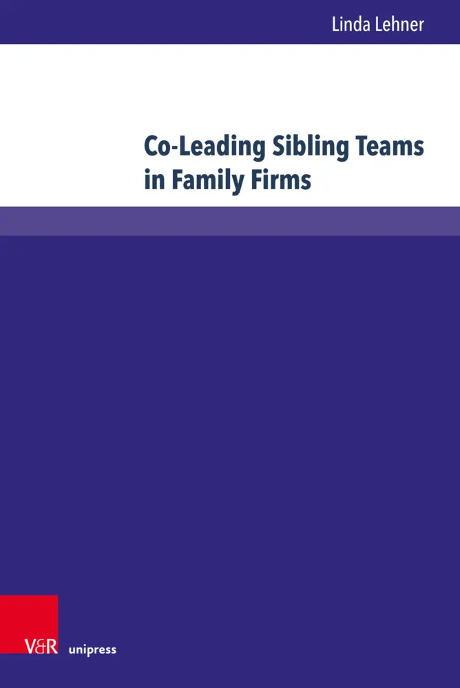 Cover: 9783847113331 | Co-Leading Sibling Teams in Family Firms | Linda Lehner | Buch | 2021