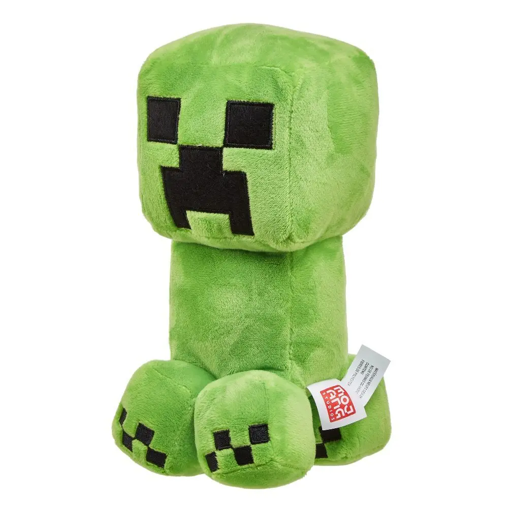 Bild: 887961993431 | Minecraft 8" Basic Plush Creeper | Ohne Verpackung mit Anhänger | 2024