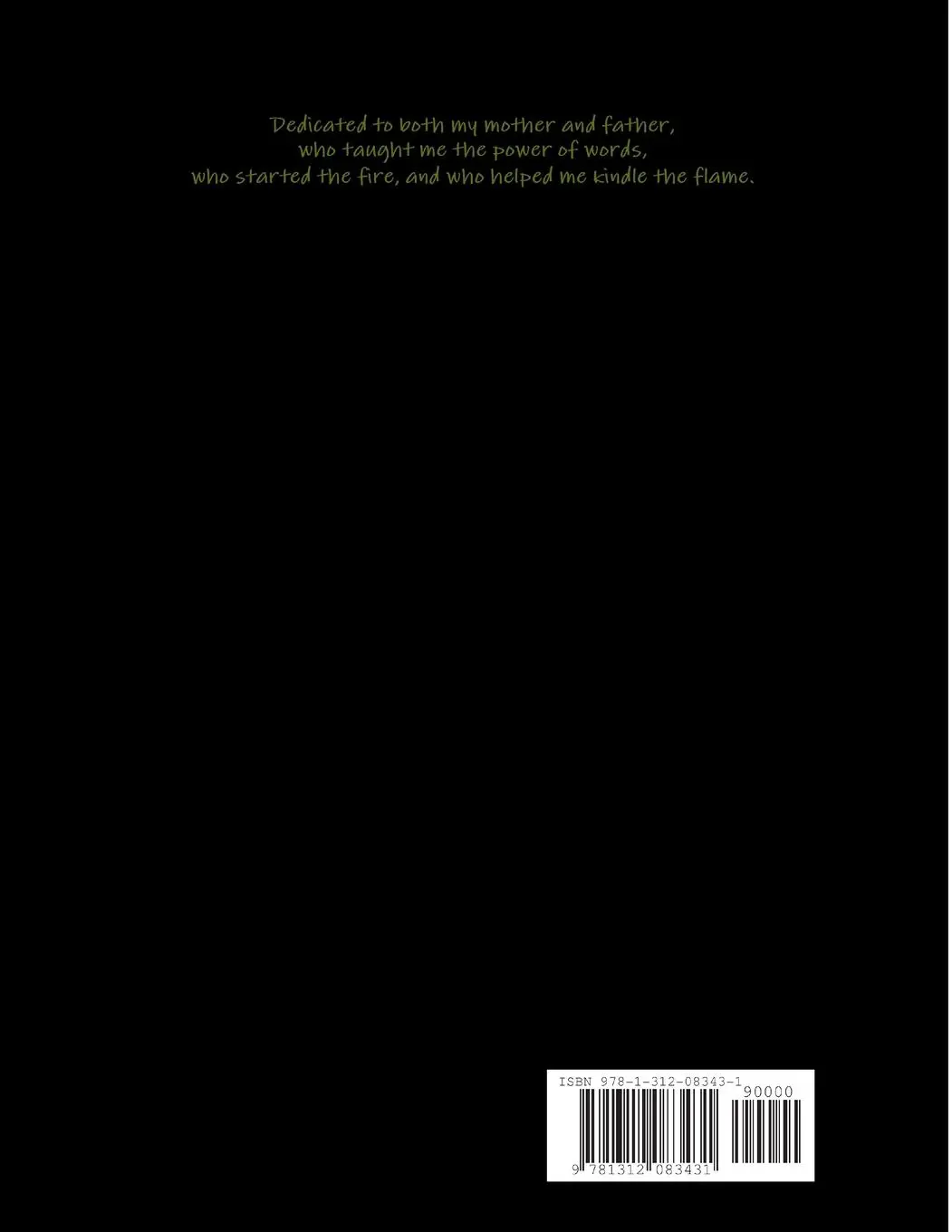 Rückseite: 9781312083431 | Finally, a Song of Myself | Naomi Eisenberg | Taschenbuch | Englisch