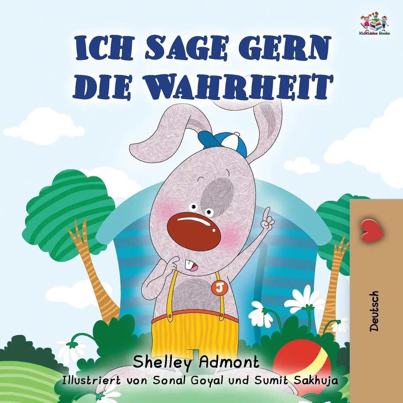 Cover: 9781525933431 | I Love to Tell the Truth (German Book for Kids) | Admont (u. a.)