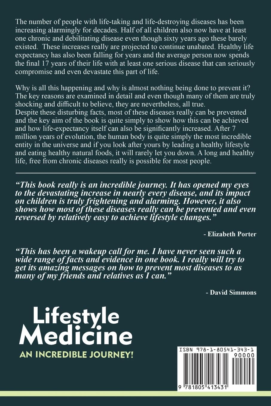 Rückseite: 9781805413431 | Lifestyle Medicine | An Incredible Journey | Anthony Armstrong | Buch