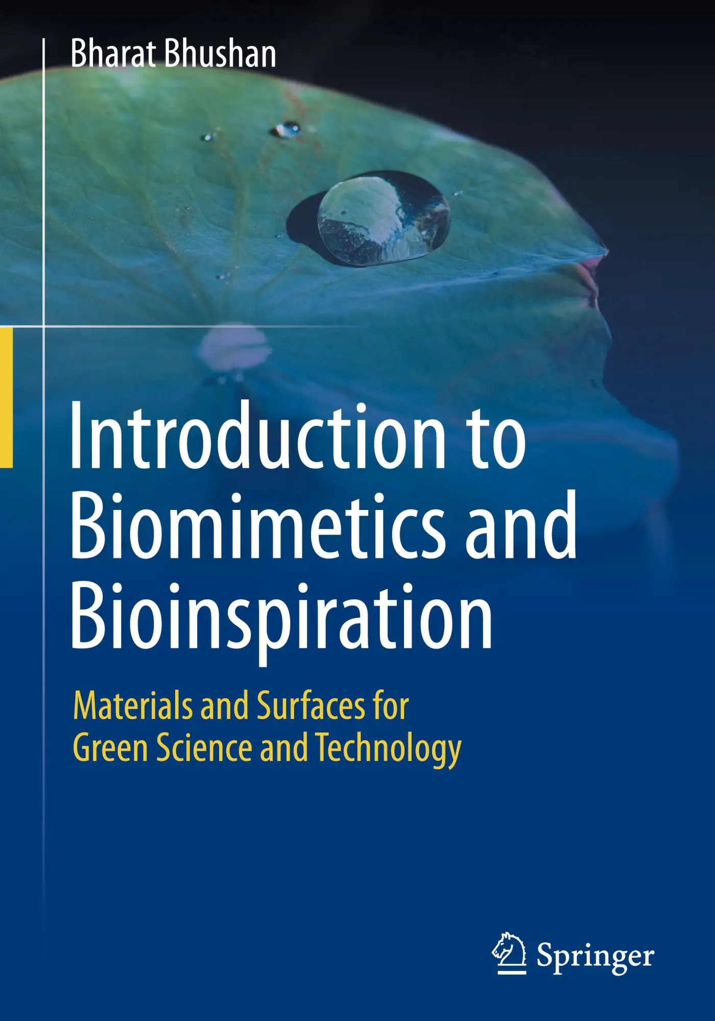 Cover: 9783031623431 | Introduction to Biomimetics and Bioinspiration | Bharat Bhushan | Buch
