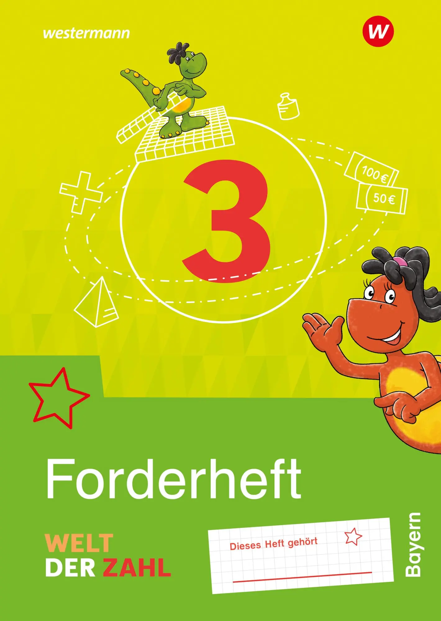 Cover: 9783141063431 | Welt der Zahl 3. Forderheft. Für Bayern | Ausgabe 2022 | Bundle | 2024