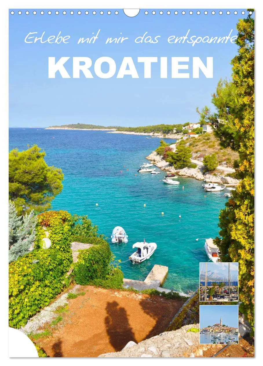 Cover: 9783516373431 | Erlebe mit mir das entspannte Kroatien (Wandkalender 2026 DIN A3...