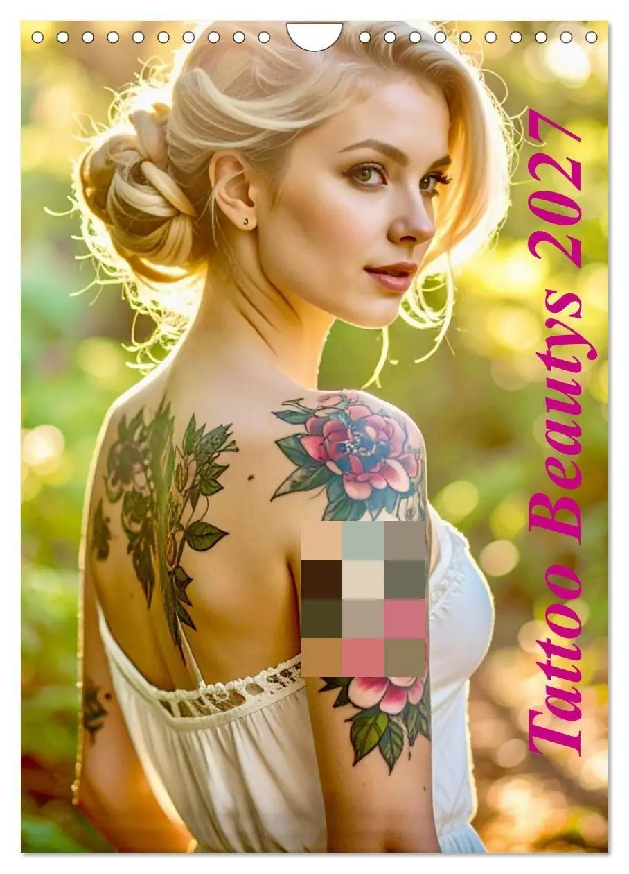 Cover: 9783516753431 | Tattoo Beautys (Wandkalender 2027 DIN A4 hoch), CALVENDO...