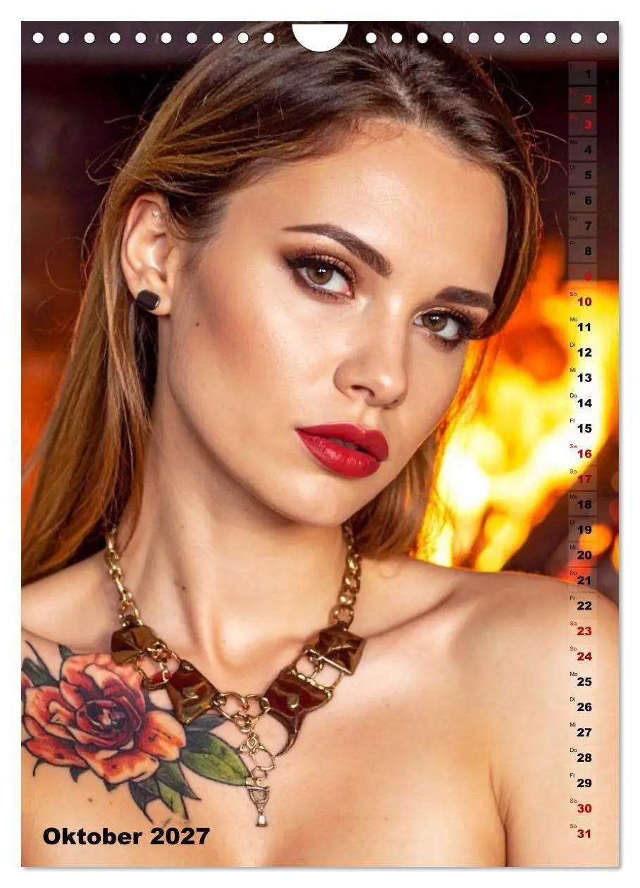 Bild: 9783516753431 | Tattoo Beautys (Wandkalender 2027 DIN A4 hoch), CALVENDO...