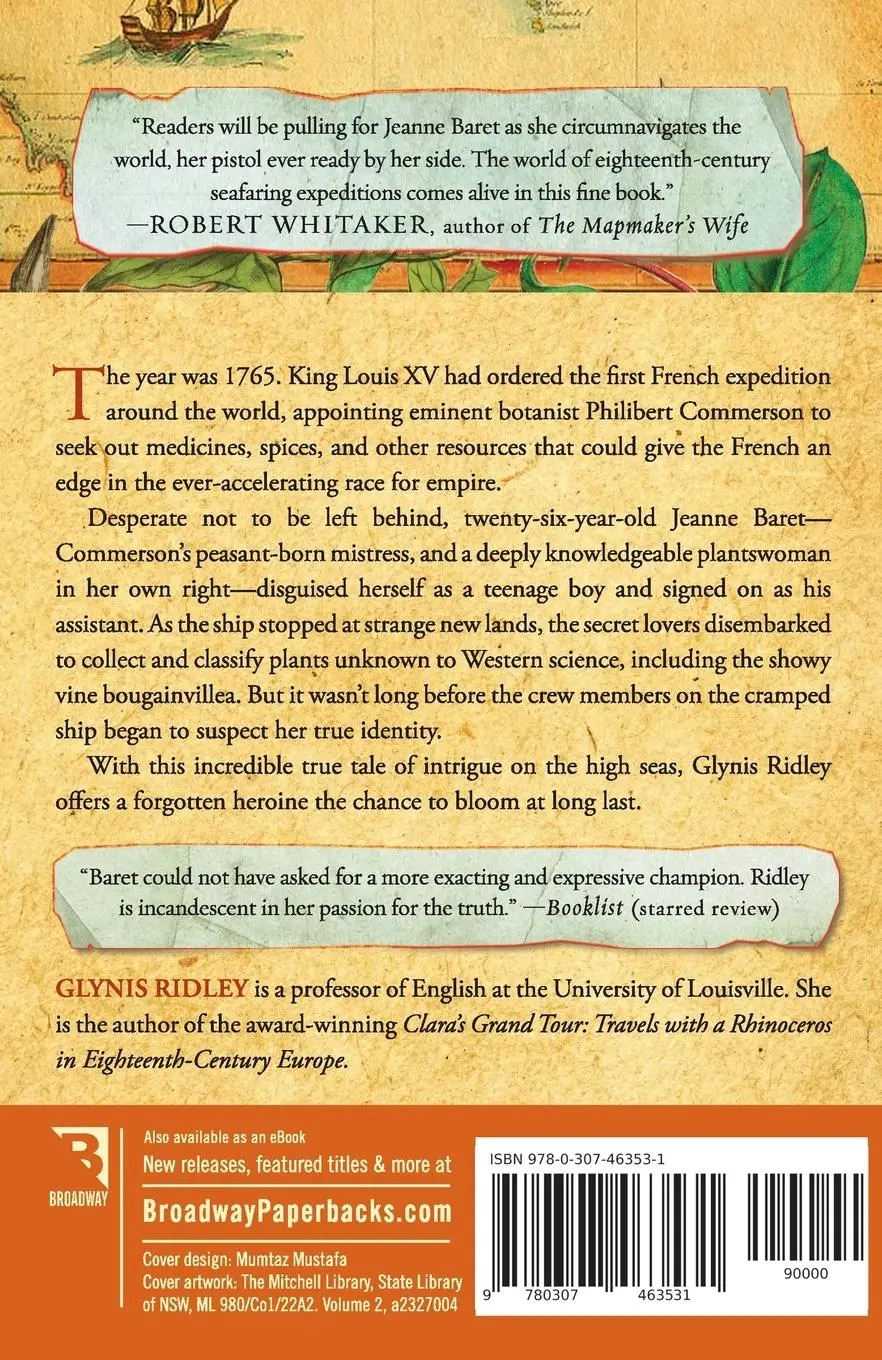 Rückseite: 9780307463531 | The Discovery of Jeanne Baret | Glynis Ridley | Taschenbuch | Englisch
