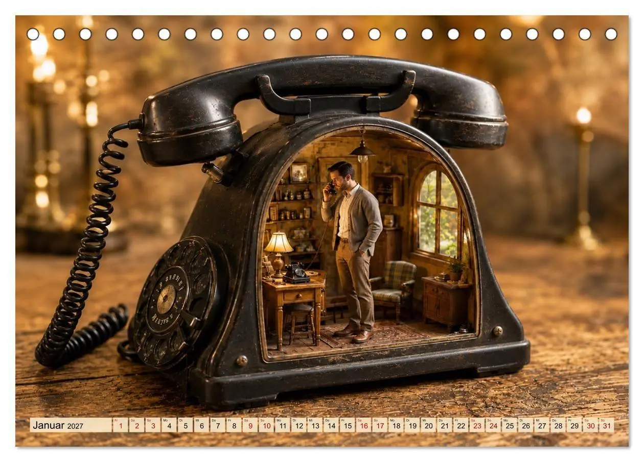 Bild: 9783594273531 | Nostalgie voller Leben (Tischkalender 2027 DIN A5 quer), CALVENDO...