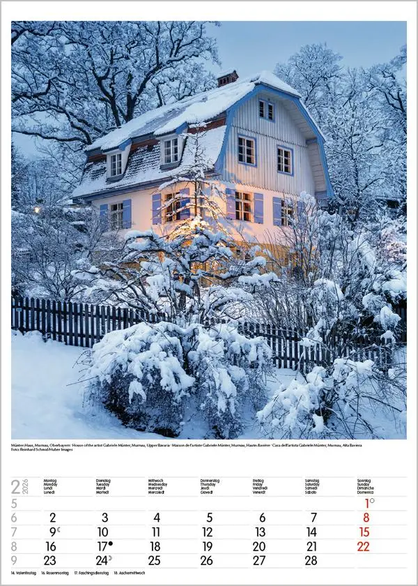 Bild: 9783731883531 | Bayern 2026 | Wandkalender mit Fotos von Bayern. Format 30 x 42 cm.