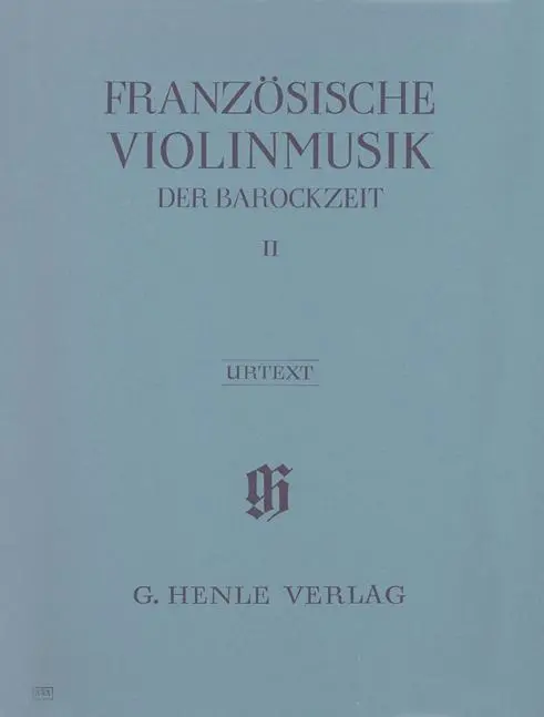 Cover: 9790201803531 | Französische Violinmusik der Barockzeit Band II | Gisela Meyn-Beckmann