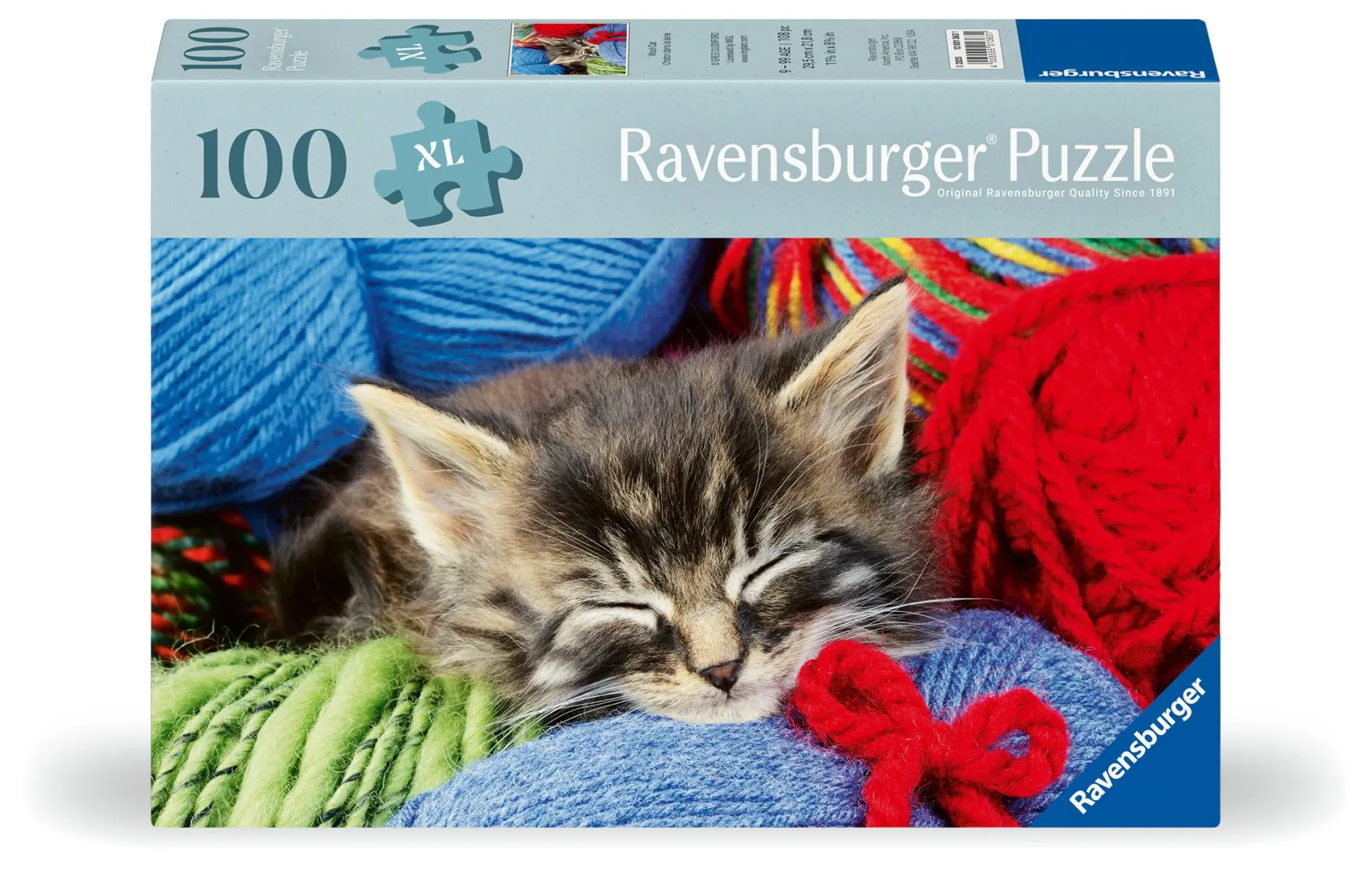 Cover: 4005555013631 | Ravensburger Puzzle 12001363 - Wollkätzchen - 100 Teile...