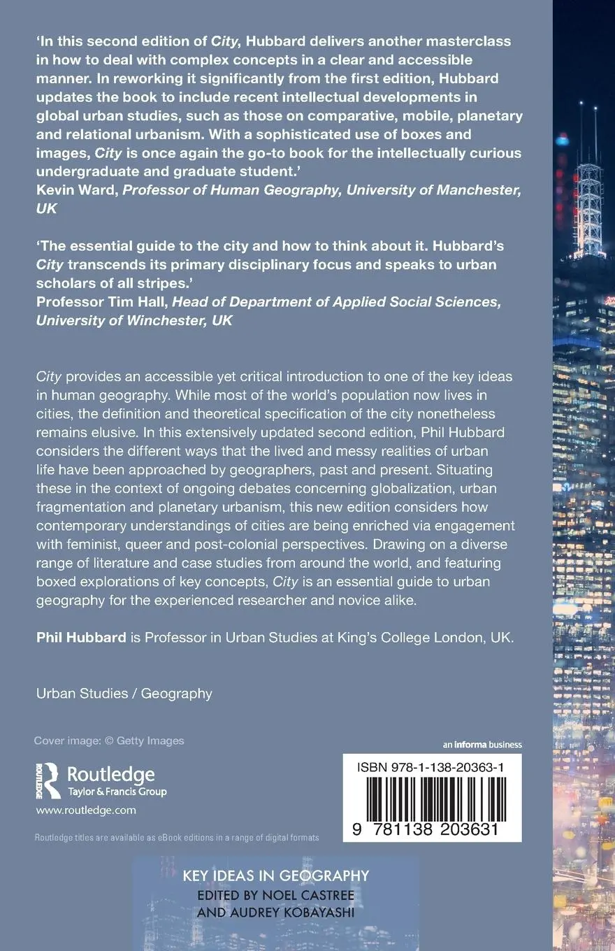 Rückseite: 9781138203631 | City | Phil Hubbard | Taschenbuch | Einband - flex.(Paperback) | 2017