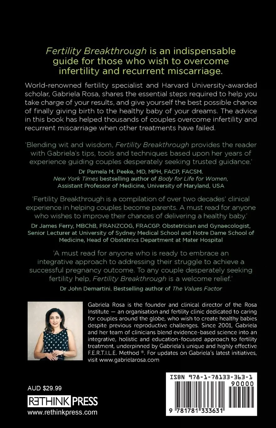Rückseite: 9781781333631 | Fertility Breakthrough | Gabriela Rosa | Taschenbuch | Englisch | 2019
