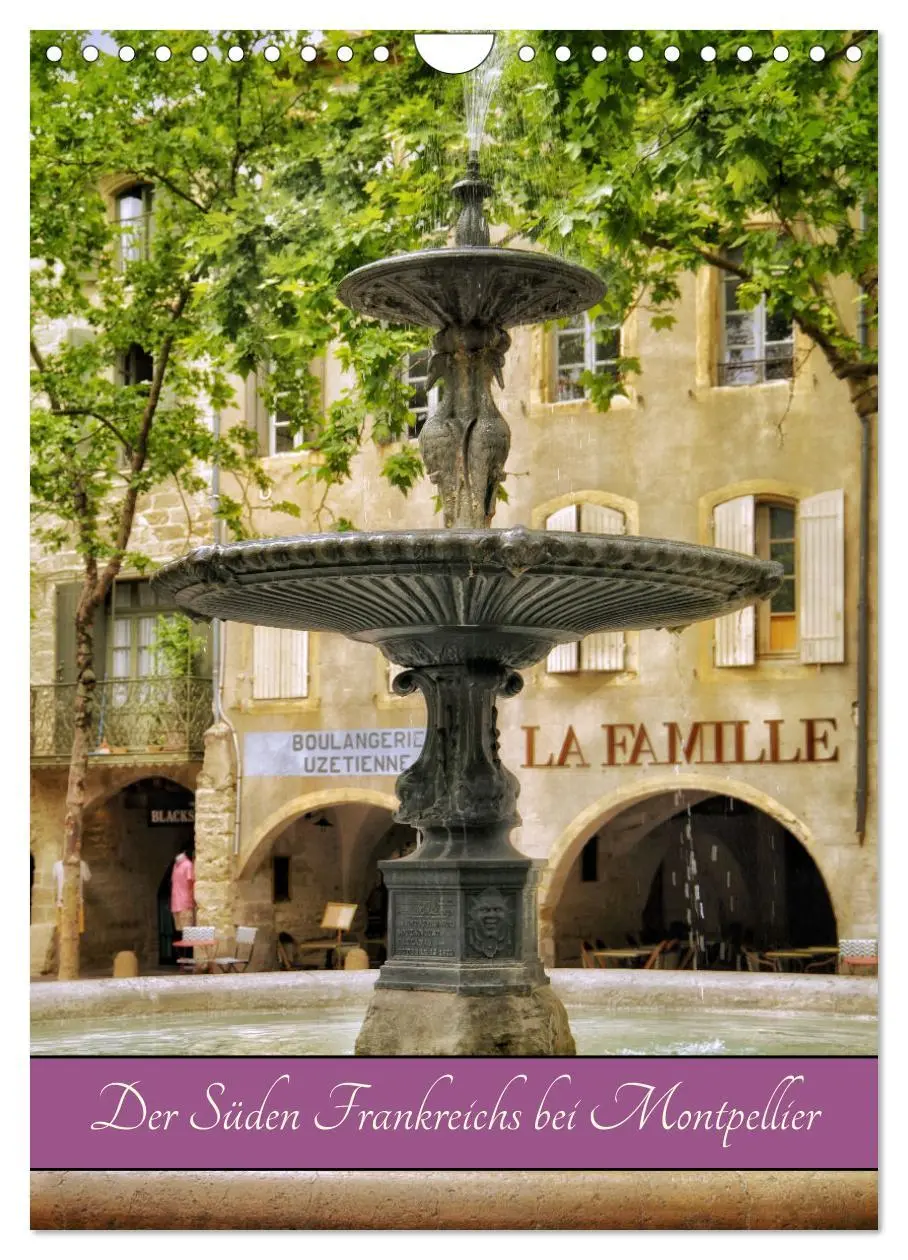 Cover: 9783435863631 | Der Süden Frankreichs bei Montpellier (Wandkalender 2025 DIN A4...