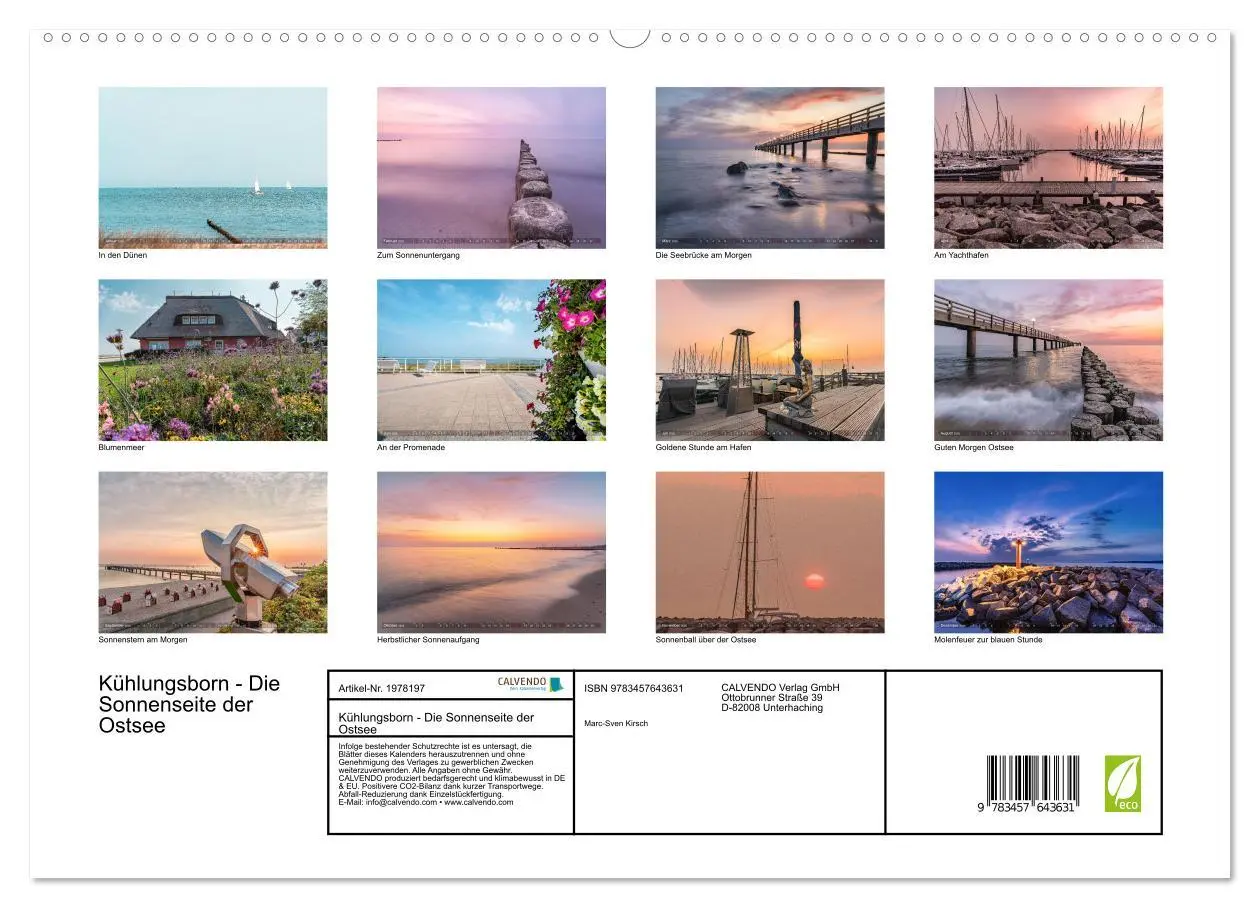 Bild: 9783457643631 | Kühlungsborn - Die Sonnenseite der Ostsee (Wandkalender 2026 DIN A2...