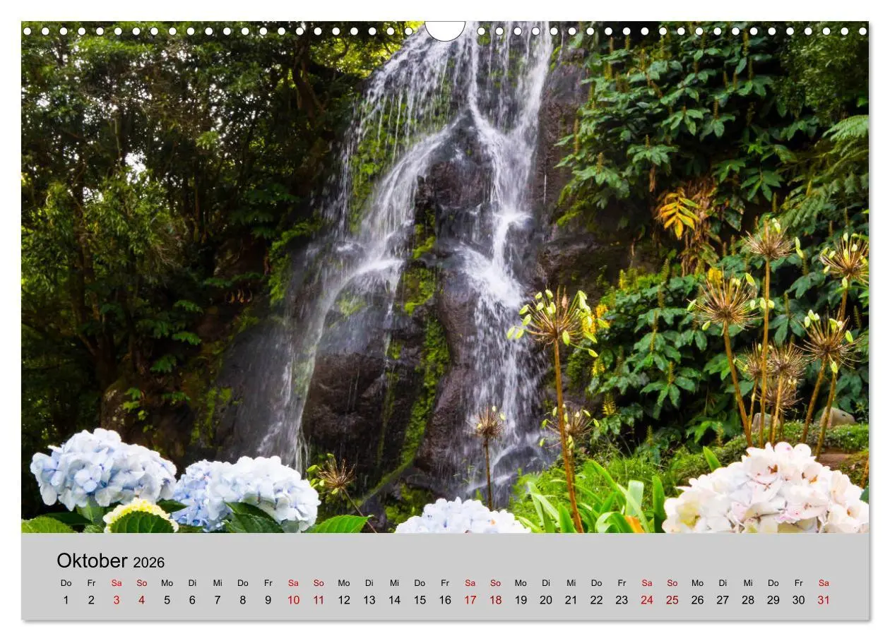 Bild: 9783457883631 | Azoren - São Miguel (Wandkalender 2026 DIN A3 quer), CALVENDO...