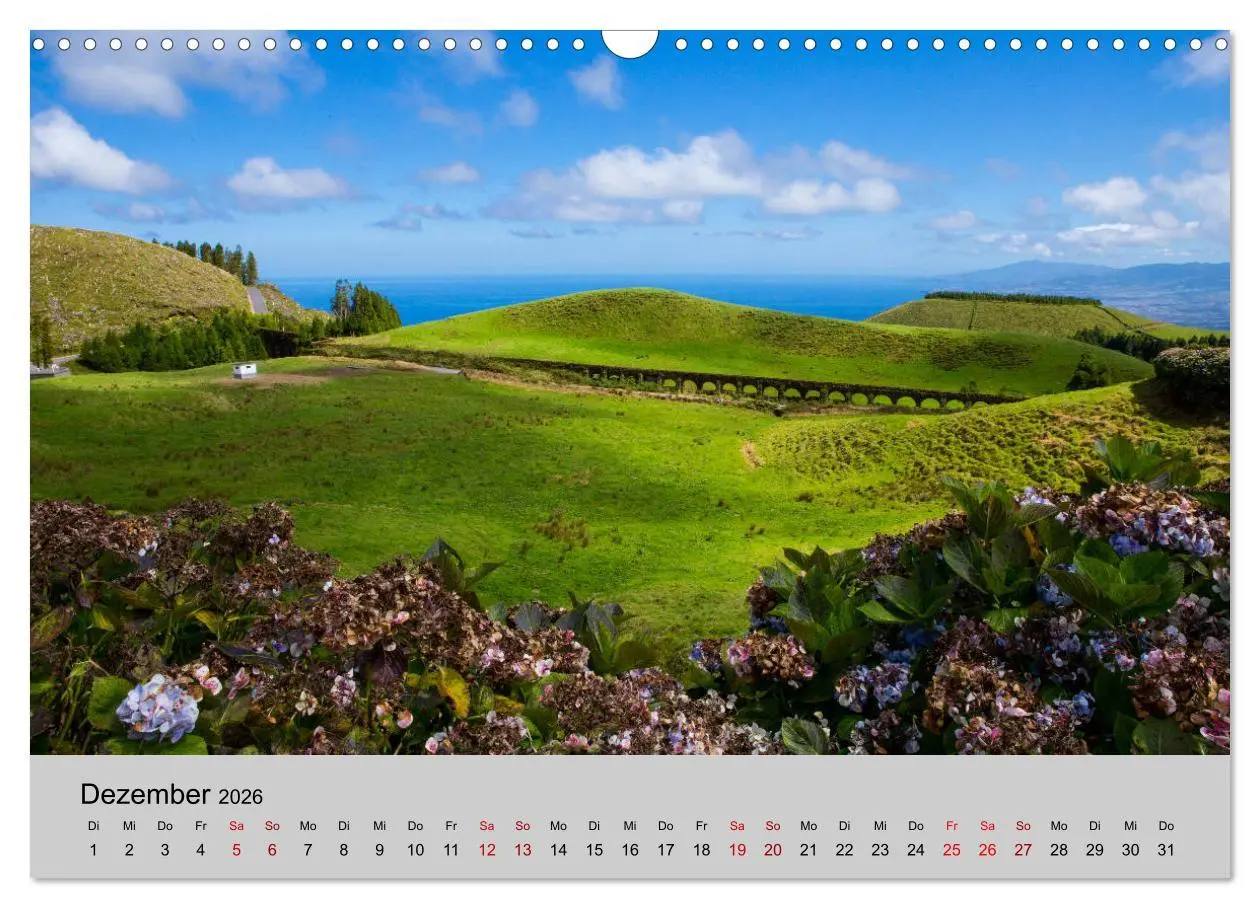 Bild: 9783457883631 | Azoren - São Miguel (Wandkalender 2026 DIN A3 quer), CALVENDO...