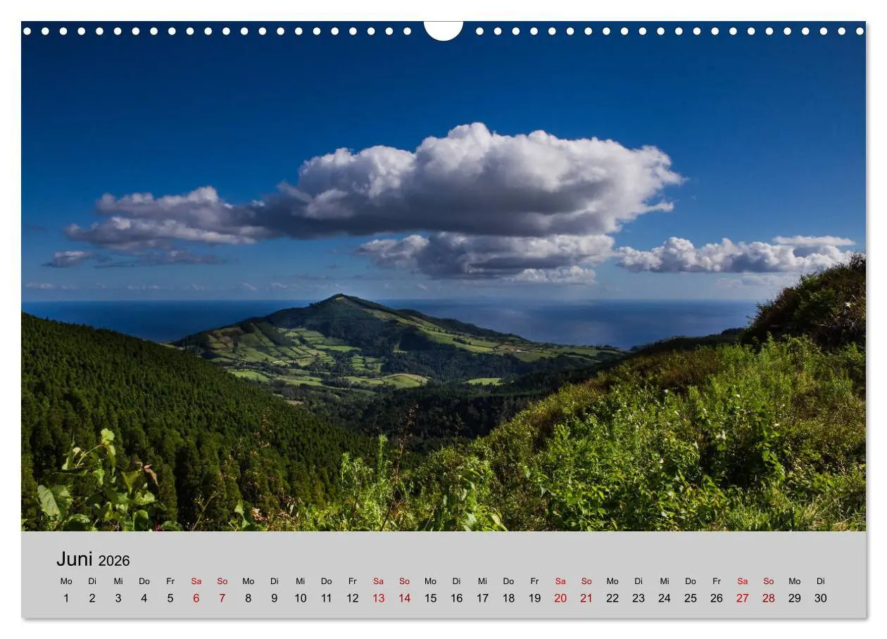 Bild: 9783457883631 | Azoren - São Miguel (Wandkalender 2026 DIN A3 quer), CALVENDO...