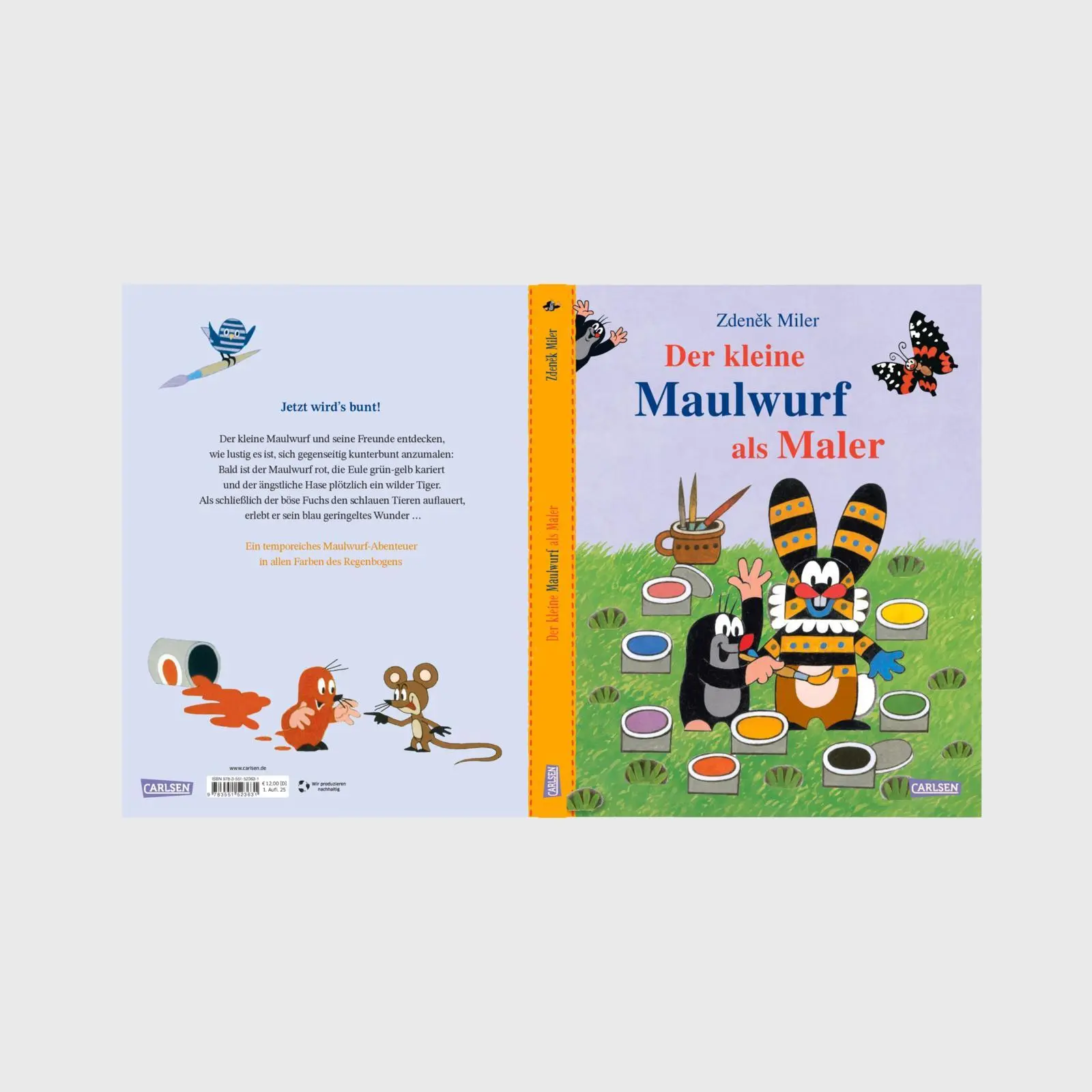 Bild: 9783551523631 | Der kleine Maulwurf als Maler | Zdenek Miler (u. a.) | Buch | 40 S.