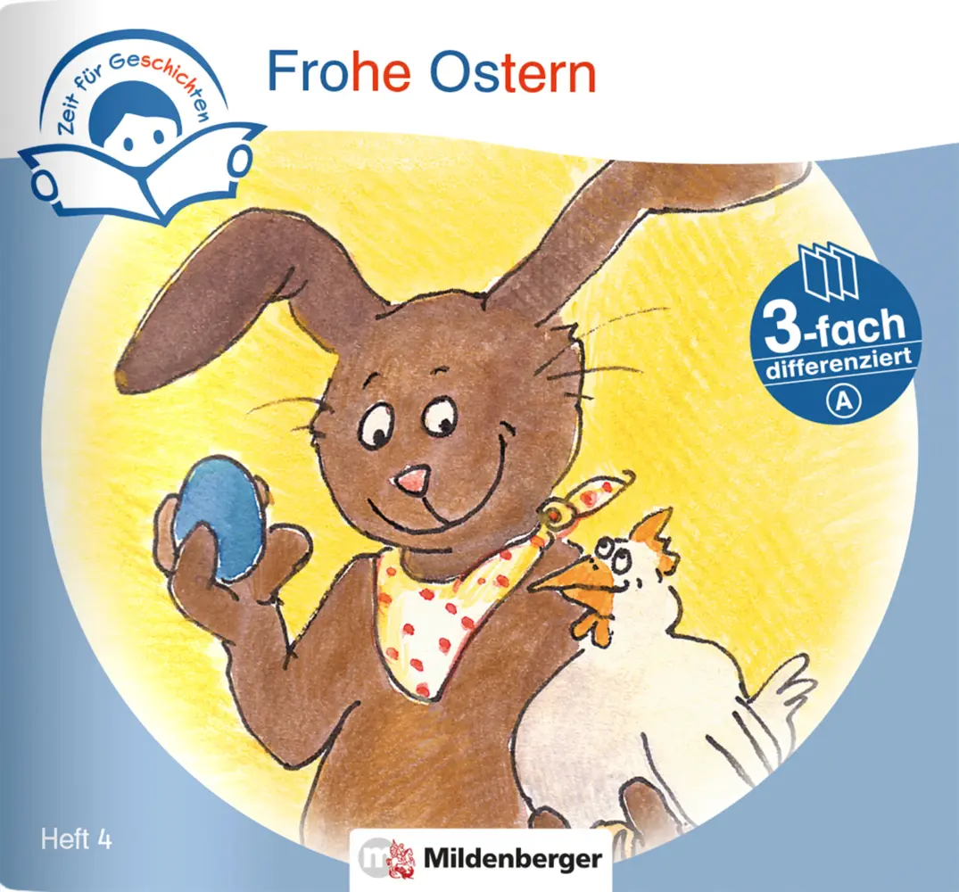 Cover: 9783619243631 | Zeit für Geschichten - 3-fach differenziert, Heft 4: Frohe Ostern - A