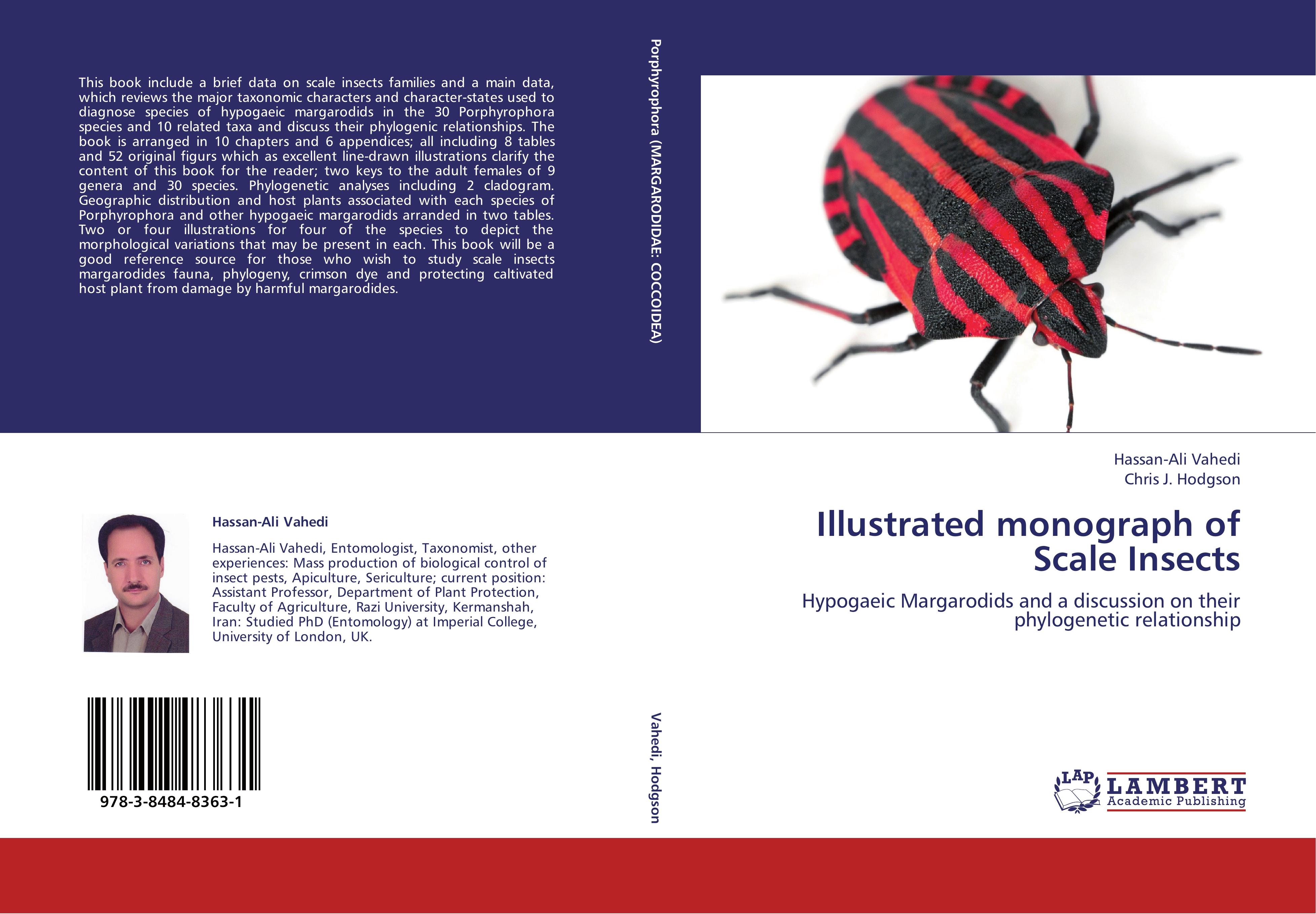 ILLUSTRATED MONOGRAPH OF SCALE INSECTS | HYPOGAEIC MARGARODIDS AND A DISCUSSION ON THEIR PHYLOGENETIC RELATIONSHIPS | Hassan-Ali Vahedi (u. a.) | Taschenbuch | Paperback | 356 S. | Englisch | 2012 - Vahedi, Hassan-Ali