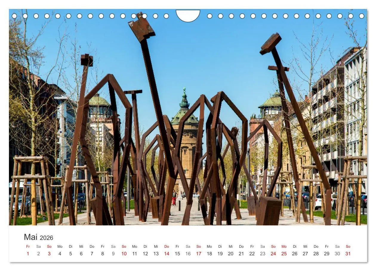 Bild: 9783457253731 | Mannheim, meine Stadt (Wandkalender 2026 DIN A4 quer), CALVENDO...