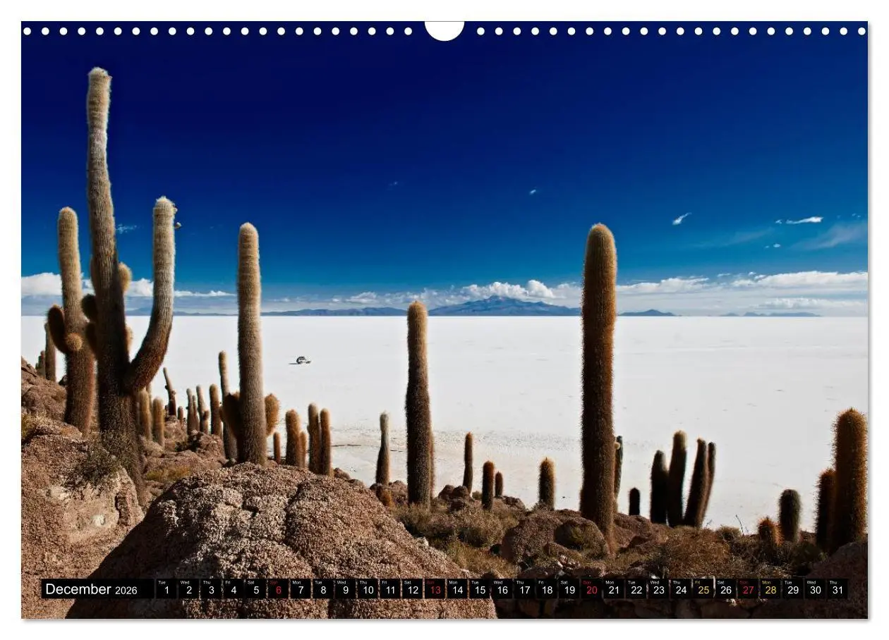 Bild: 9783516583731 | Bolivia Andean landscapes / UK-Version (Wall Calendar 2026 DIN A3...