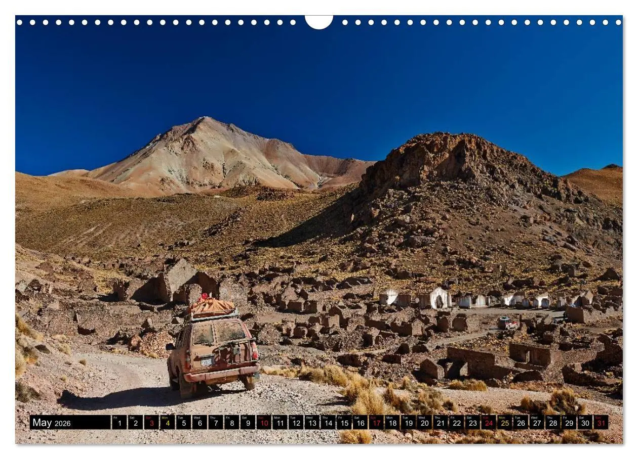 Bild: 9783516583731 | Bolivia Andean landscapes / UK-Version (Wall Calendar 2026 DIN A3...