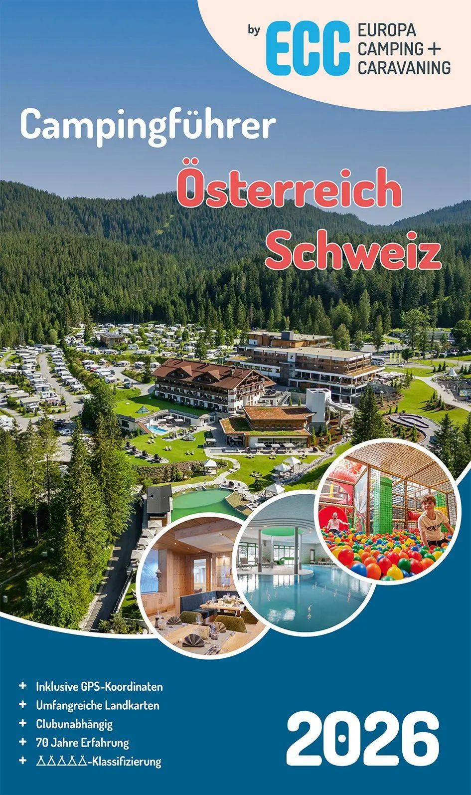 Cover: 9783795603731 | ECC Campingführer Österreich / Schweiz 2026 | Taschenbuch | 120 S.