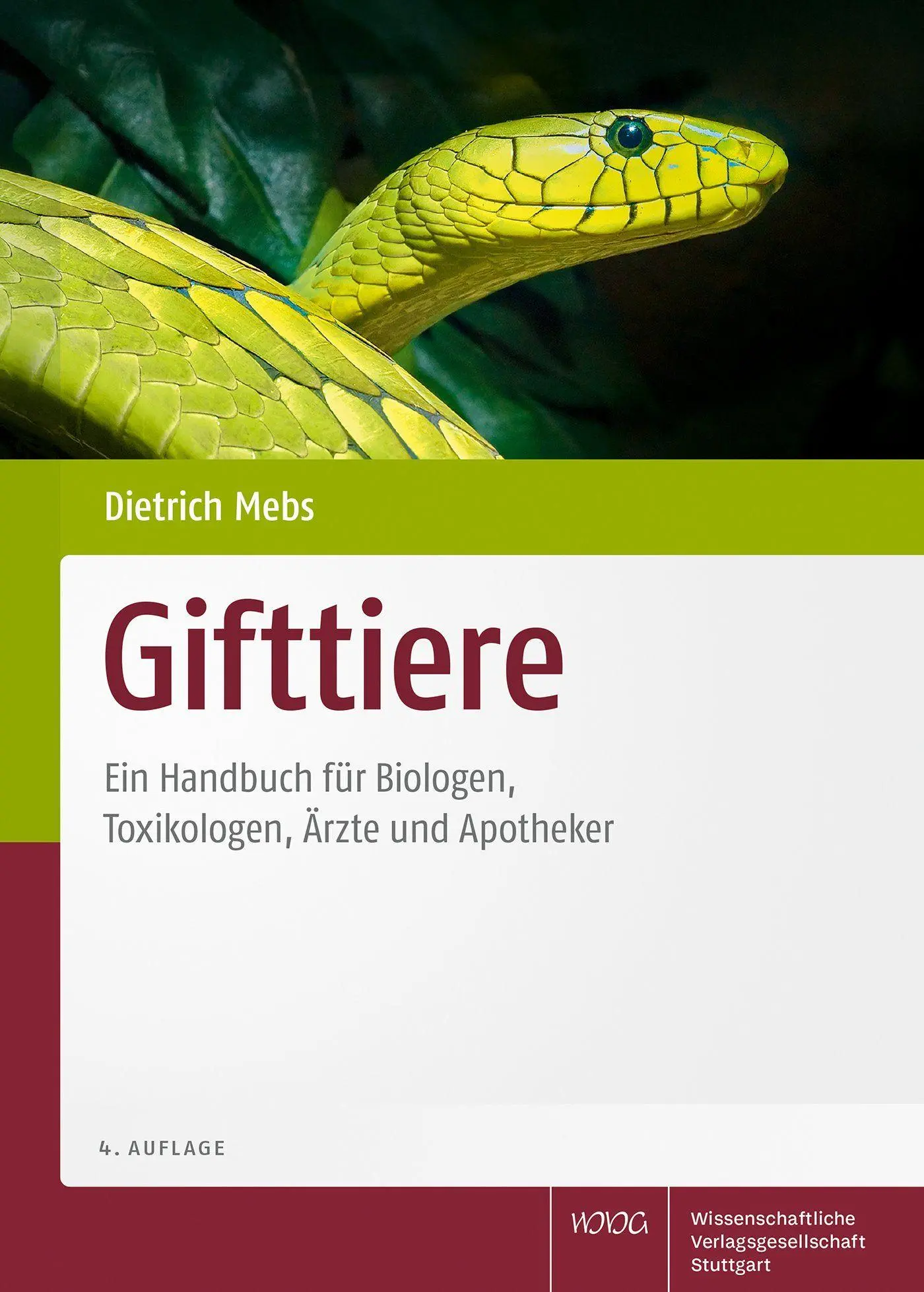 Cover: 9783804743731 | Gifttiere | Dietrich Mebs | Buch | X | Deutsch | 2025