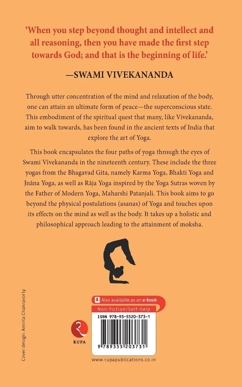 Rückseite: 9789355203731 | THE COMPLETE BOOK OF YOGA | Swami Vivekananda | Taschenbuch | Englisch