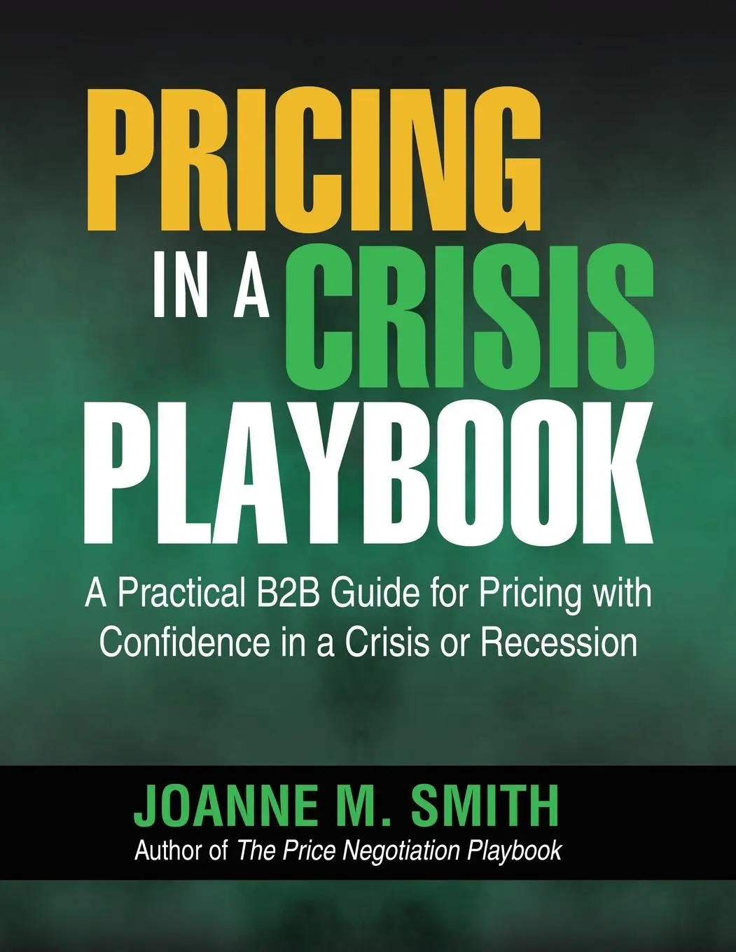 Cover: 9780989723831 | Pricing in a Crisis Playbook | Joanne M Smith | Taschenbuch | Englisch