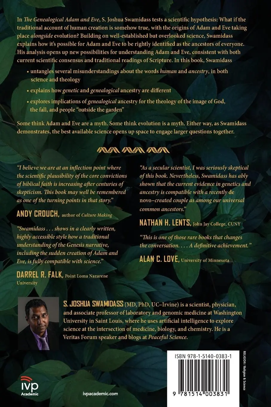 Rückseite: 9781514003831 | The Genealogical Adam and Eve | S. Joshua Swamidass | Taschenbuch