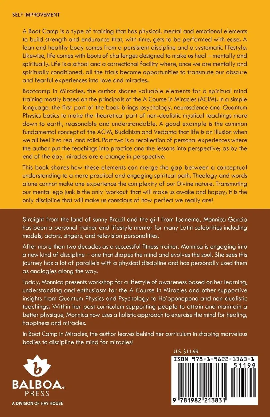 Rückseite: 9781982213831 | Bootcamp in Miracles | Monnica Garcia | Taschenbuch | Englisch | 2018