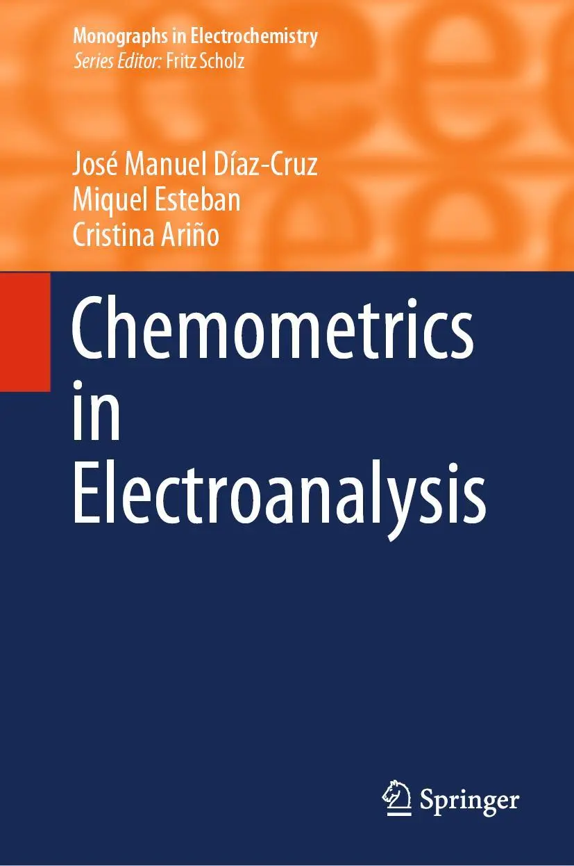 Cover: 9783030213831 | Chemometrics in Electroanalysis | José Manuel Díaz-Cruz (u. a.) | Buch